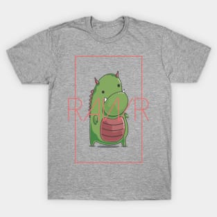 Monsters go rawr T-Shirt